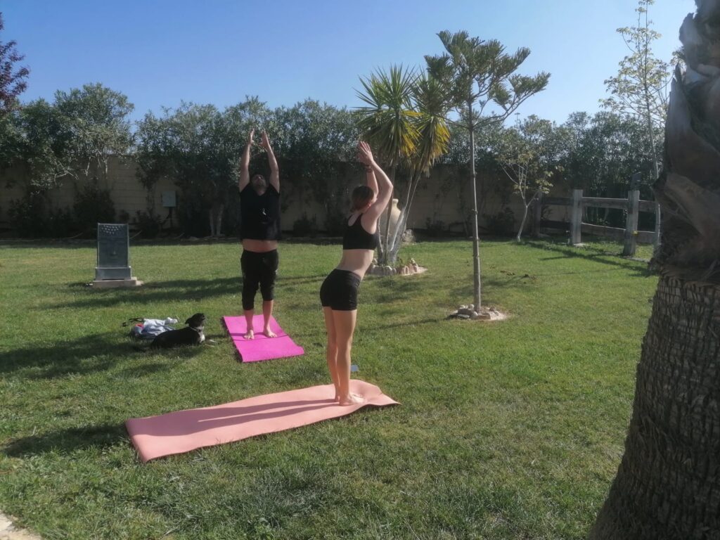 Yoga en un hotel rural de Sevilla